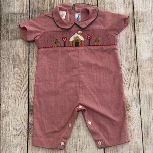 Christmas Longall Smocked